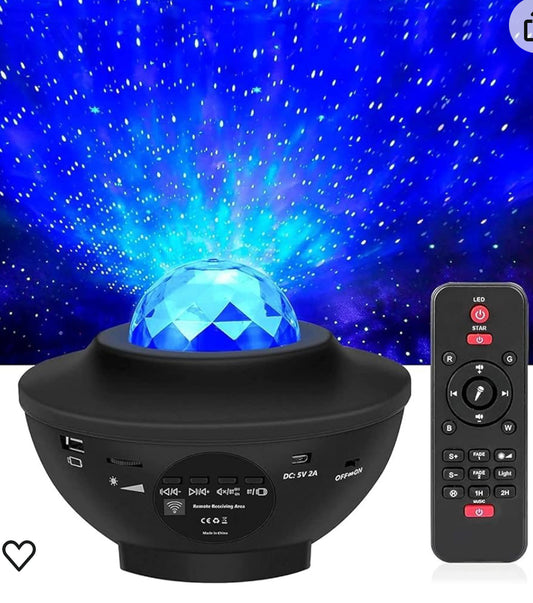 Projecteur LED ciel étoilé avec télécommande